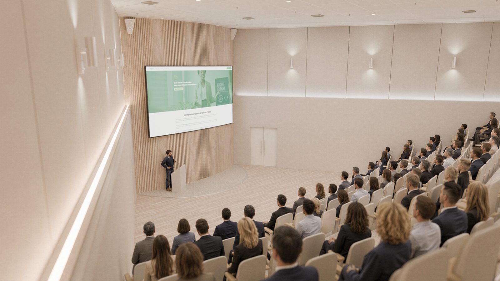 L'auditorium du campus Theodora
