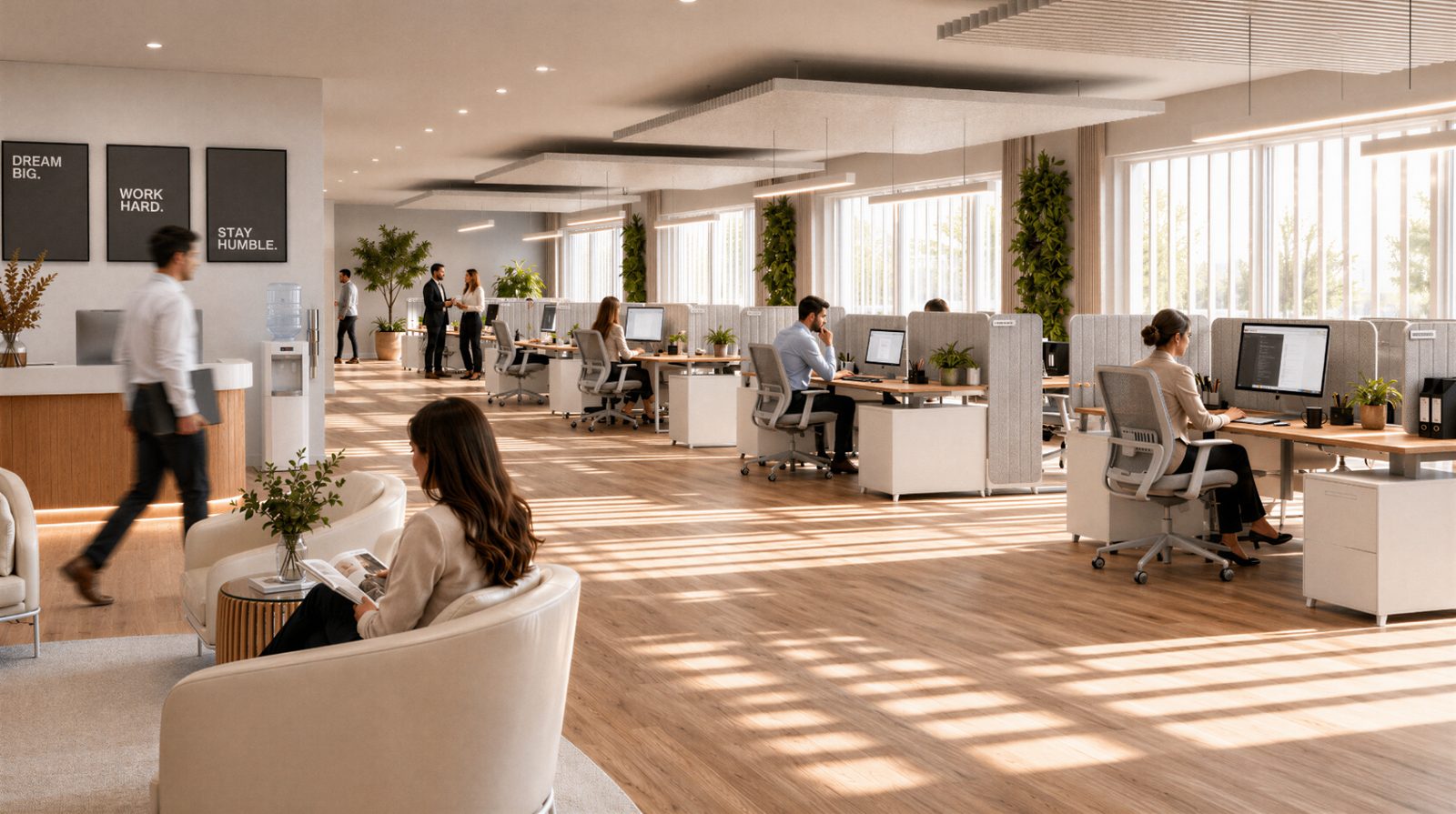 Les bureaux du campus Theodora