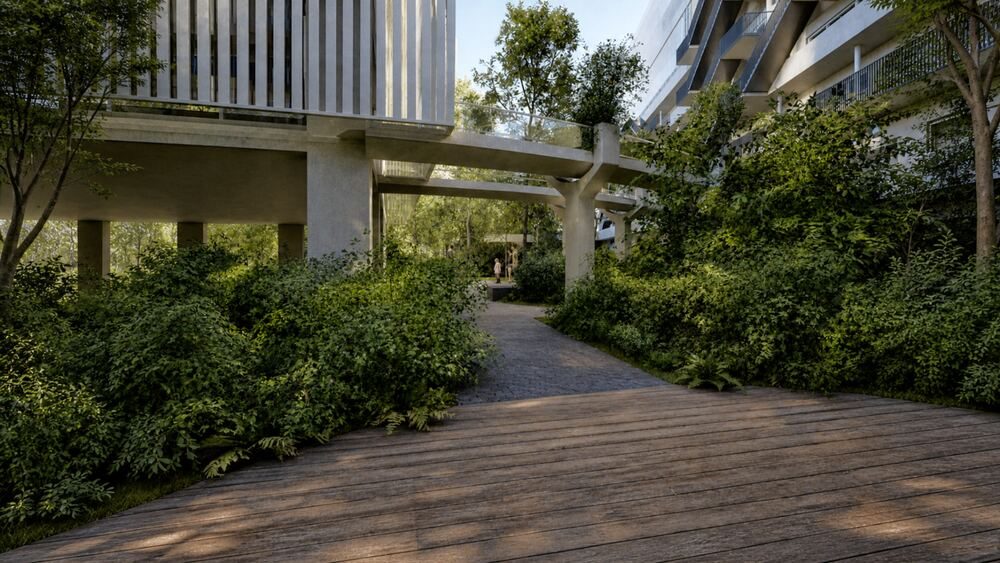 Le pavillon du campus Theodora